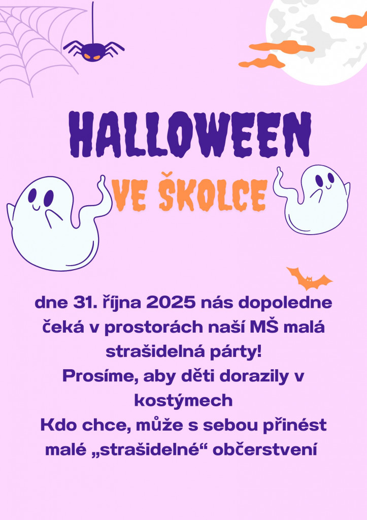 Halloween ve školce