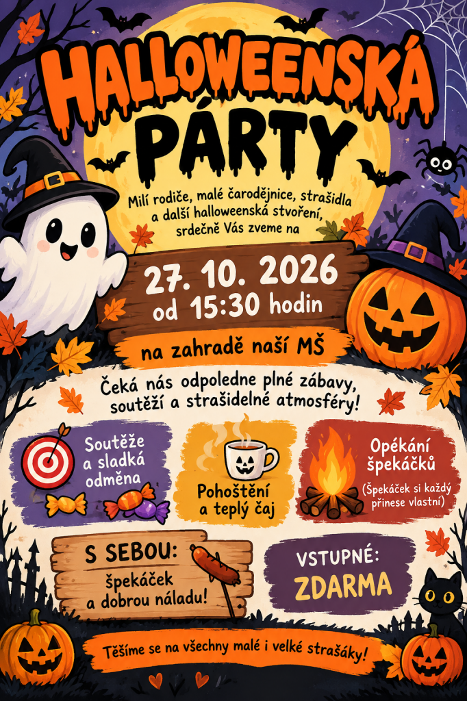 HALLOWEENSKÁ PÁRTY